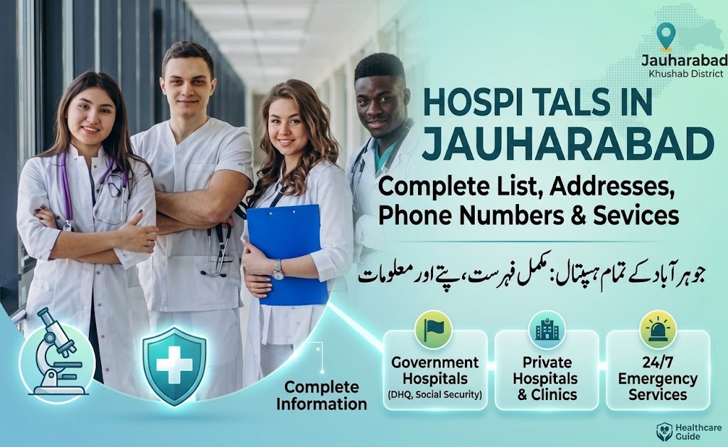 Hospitals in Jauharabad